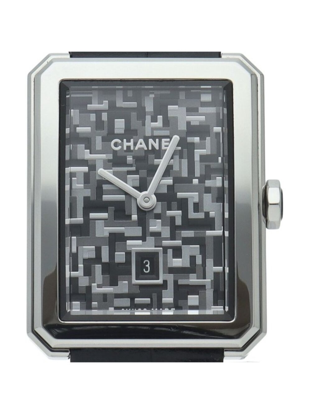 Chanel Boyfriend Neotweed Clock World